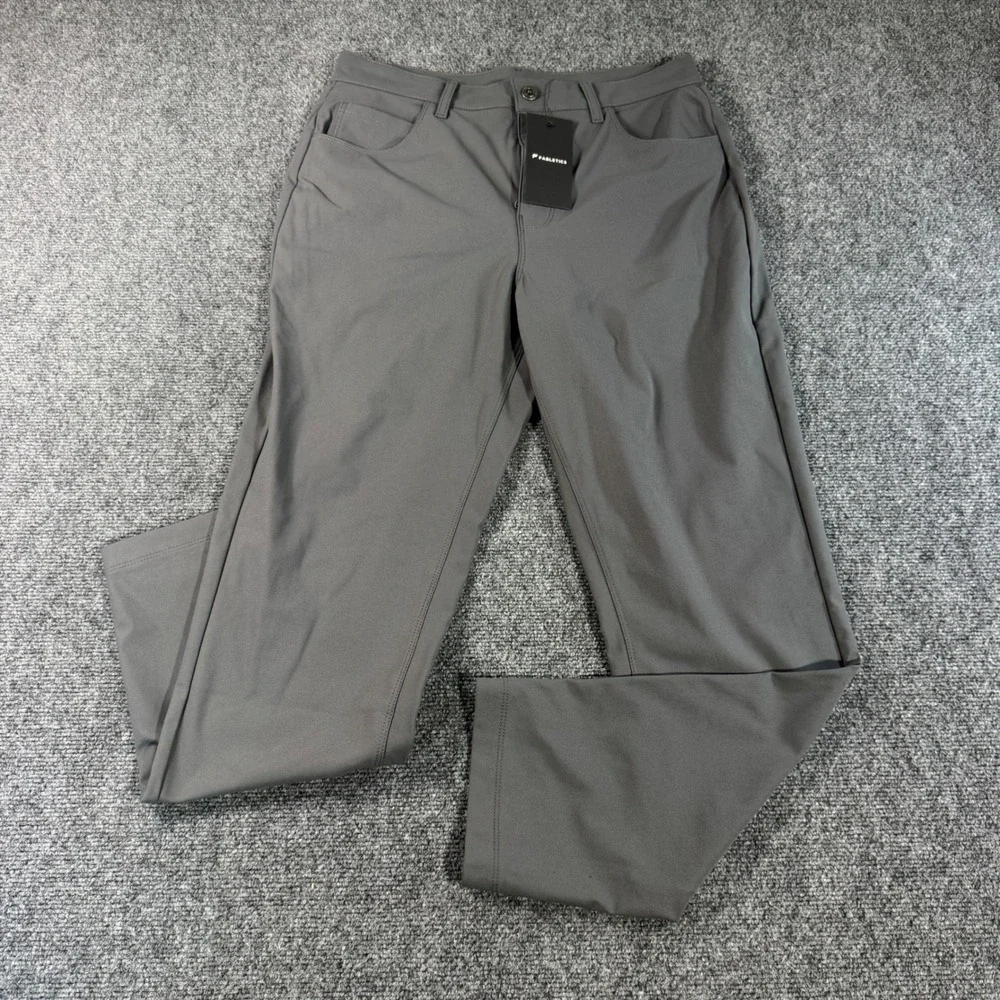 Fabletics Mens The‎ Only Pant Performance Stretch Commuter Trousers 31x32 NWT